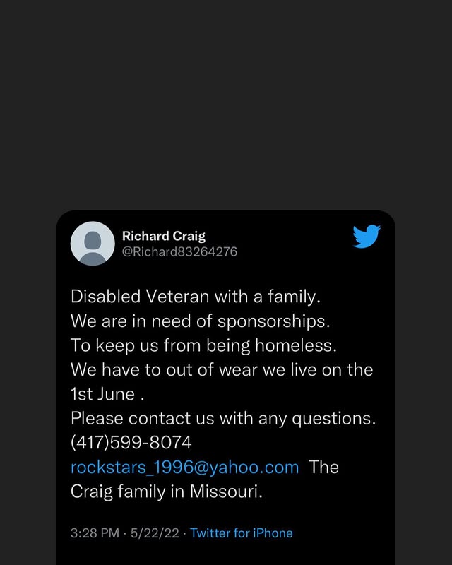 Craig family GoFundMe